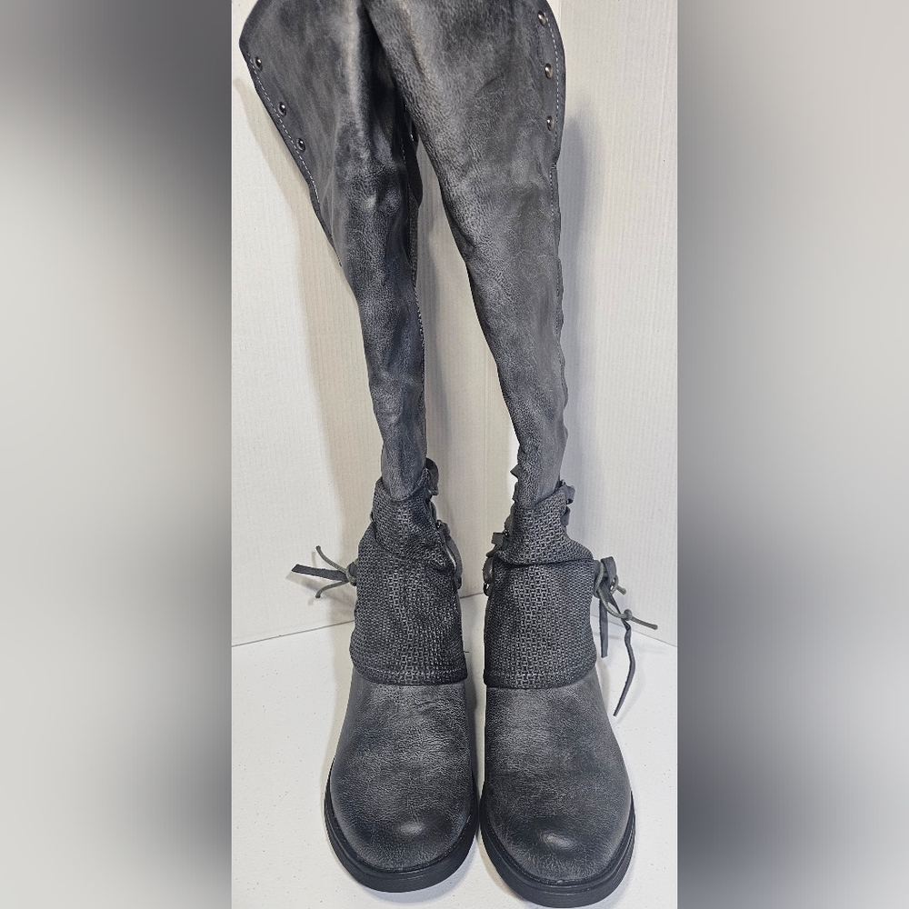Spring Step Patrizia Maxie Boots-Grey